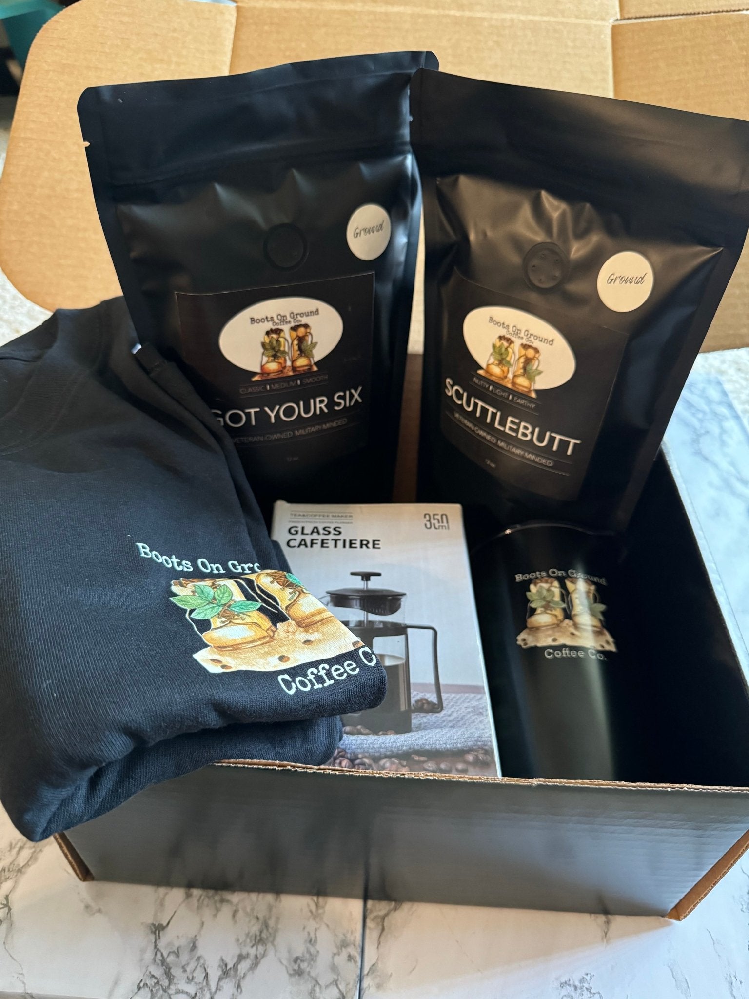 Boots On Ground Travel Mug - Boots on ground coffee co