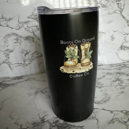 Boots On Ground Travel Mug - Boots on ground coffee co