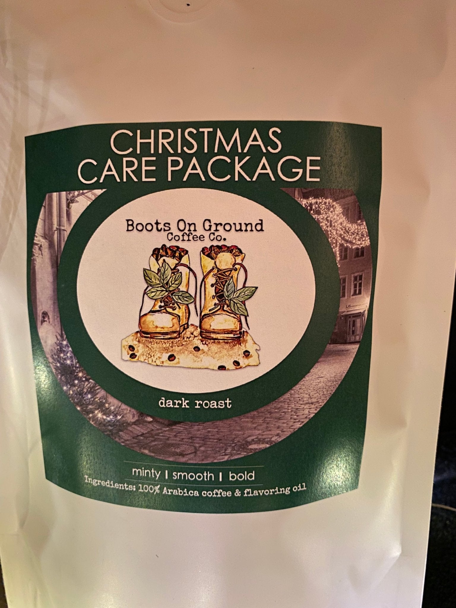 Christmas Care Package *Limited Edition* 12oz Gourmet Ground Coffee - Boots on ground coffee co