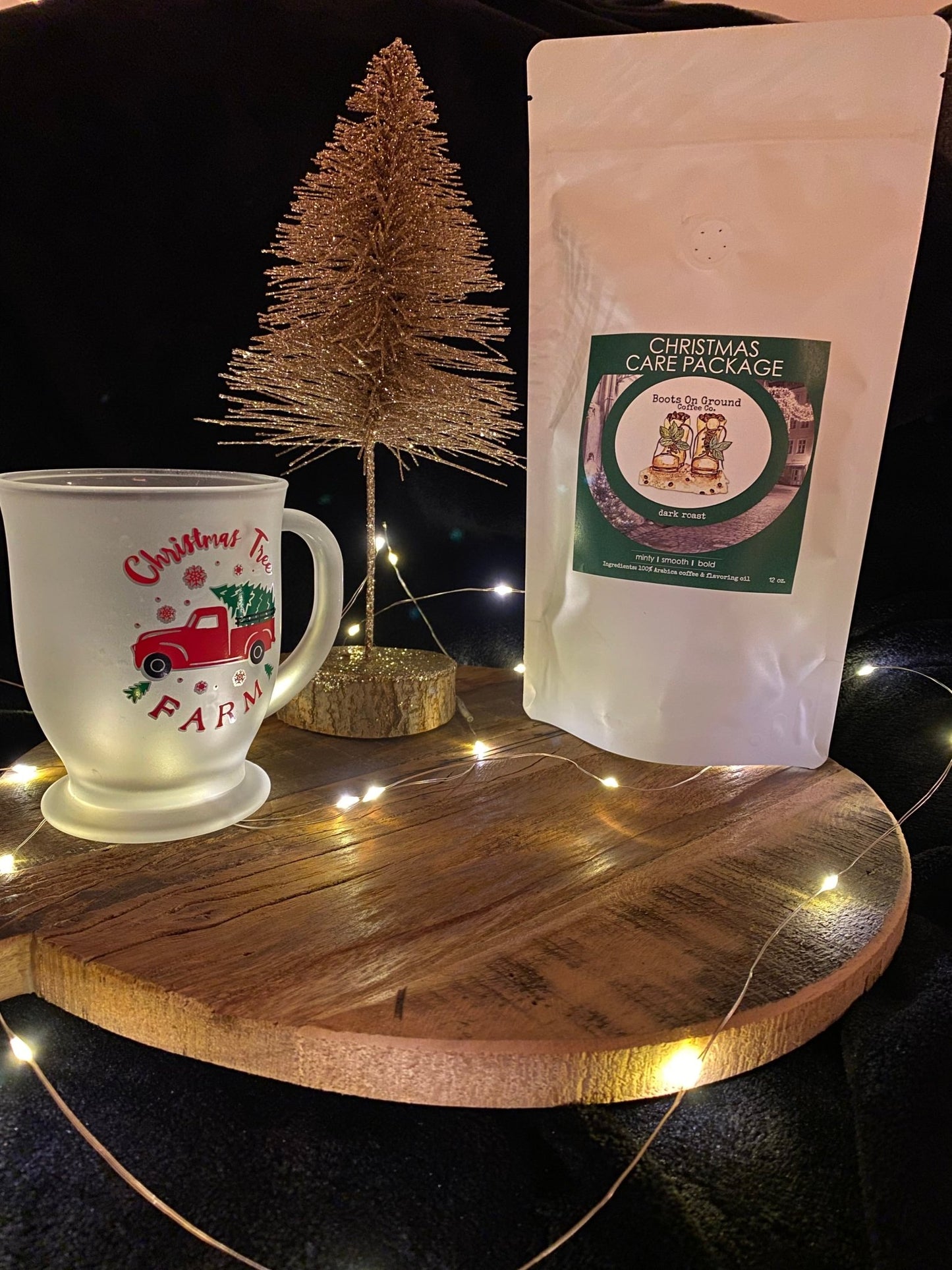 Christmas Care Package *Limited Edition* 12oz Gourmet Ground Coffee - Boots on ground coffee co