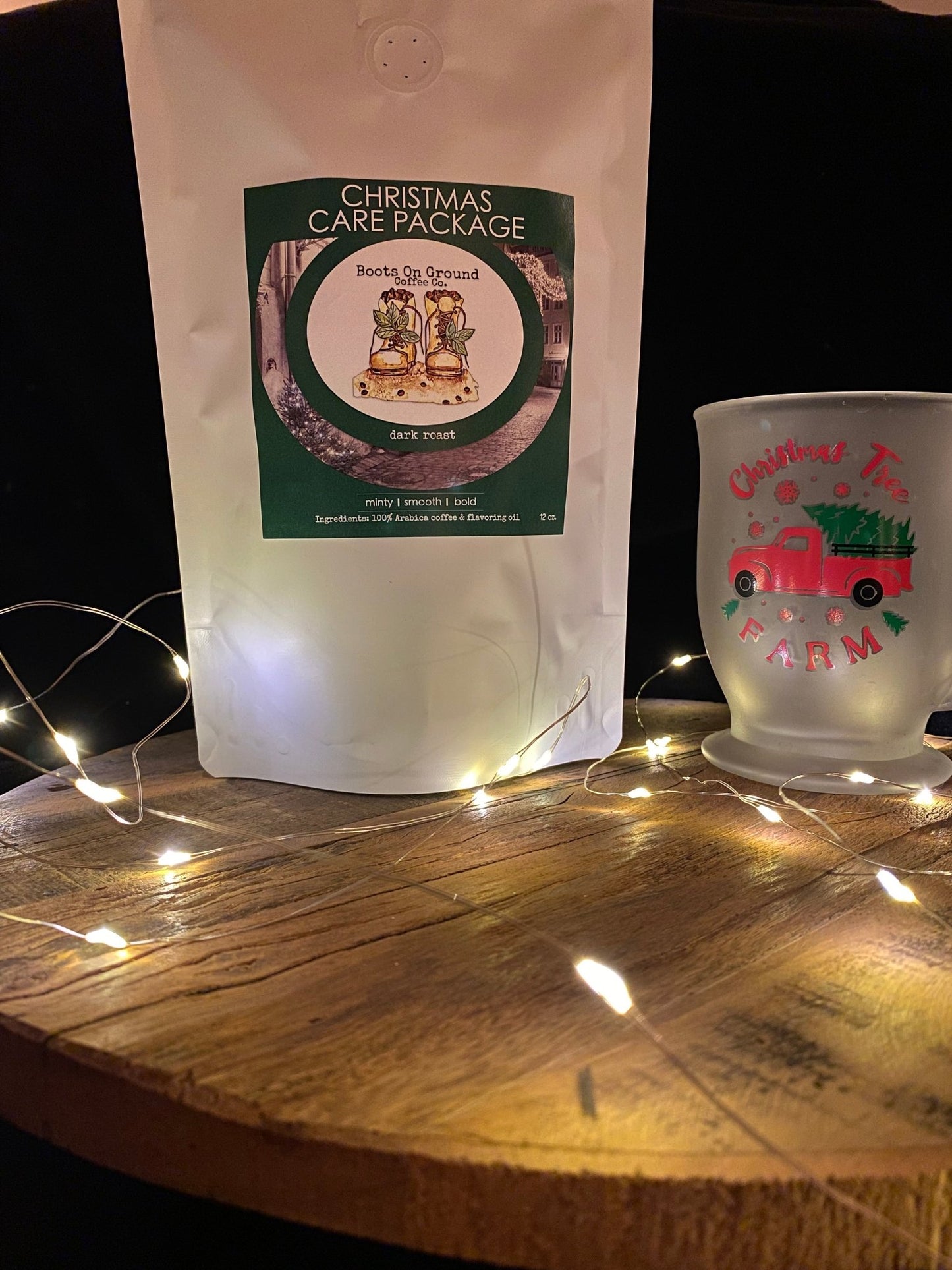 Christmas Care Package *Limited Edition* 12oz Gourmet Ground Coffee - Boots on ground coffee co