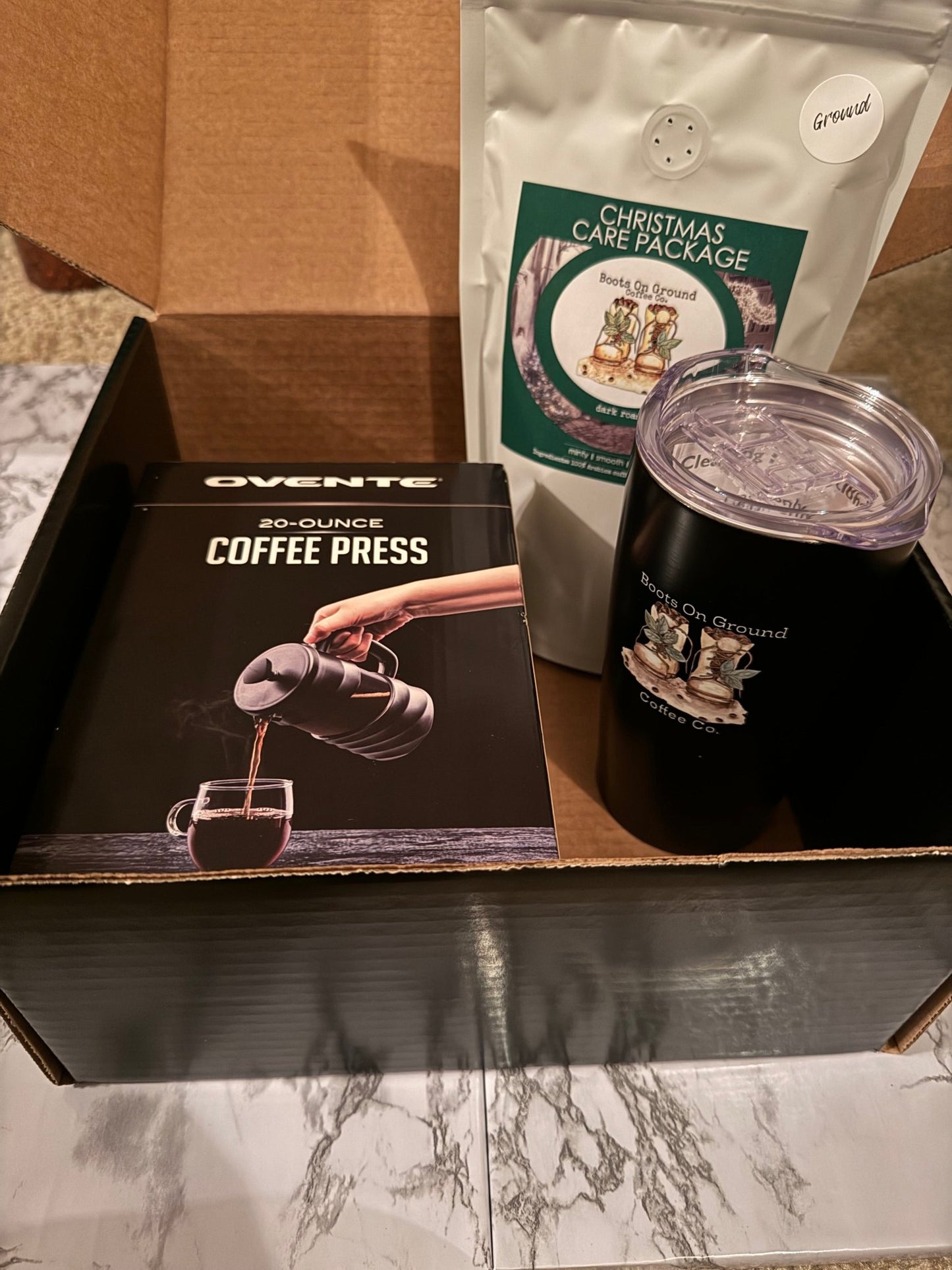 Deployment Crate - Boots on ground coffee co