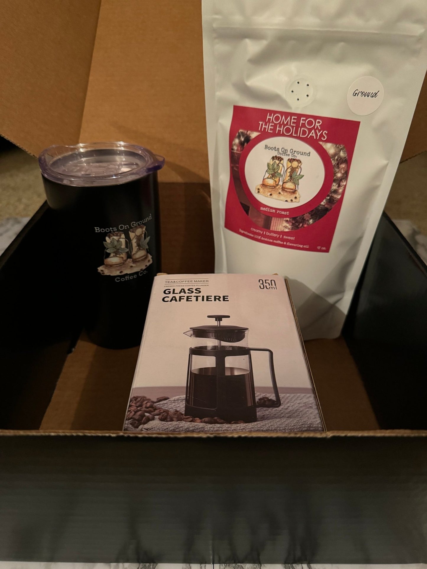Deployment Crate - Boots on ground coffee co