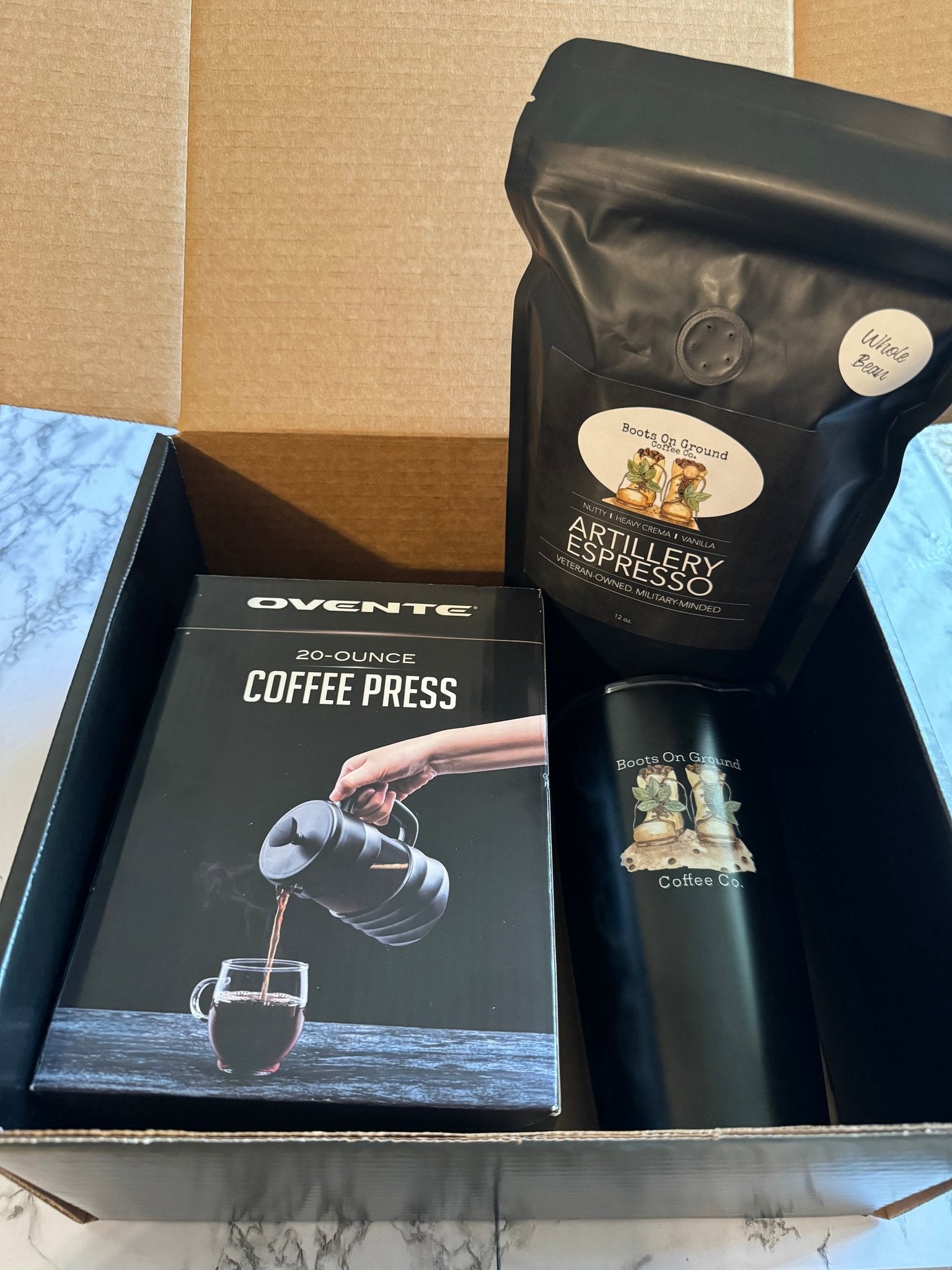 Deployment Crate - Boots on ground coffee co