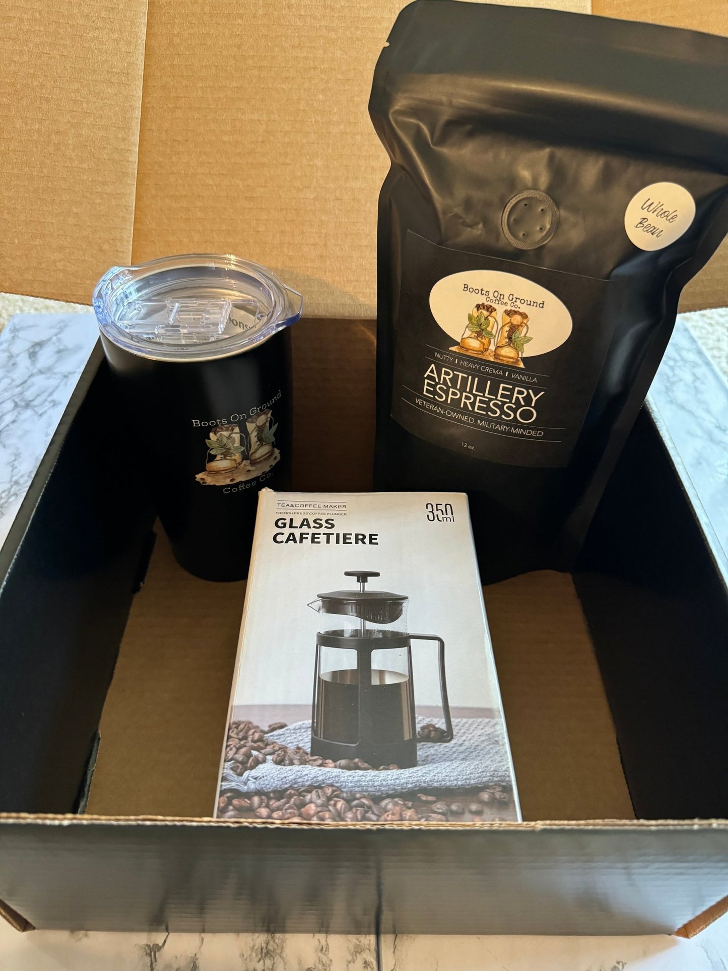 Deployment Crate - Boots on ground coffee co