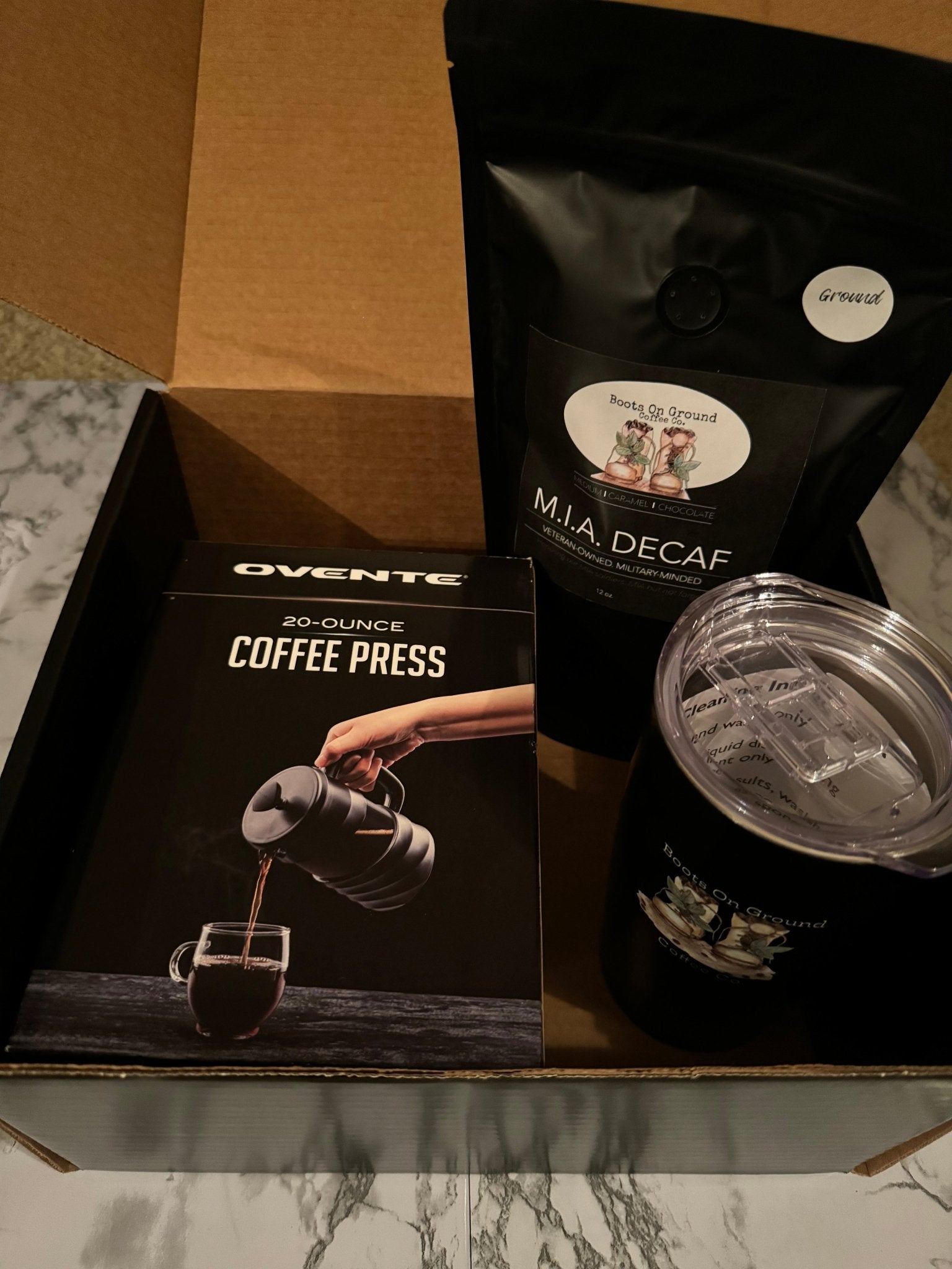 Deployment Crate - Boots on ground coffee co