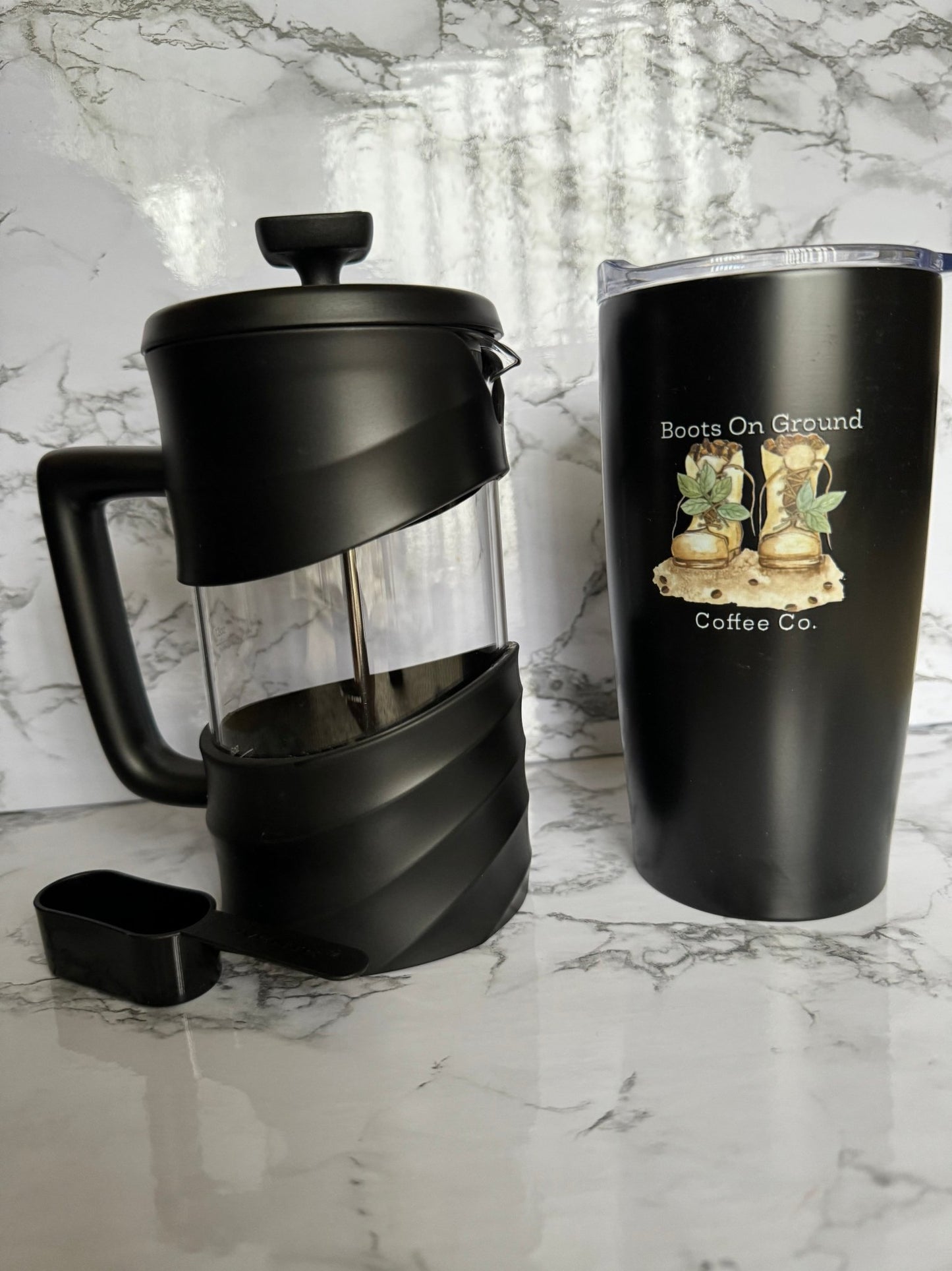 French Press 600 mL - Boots on ground coffee co